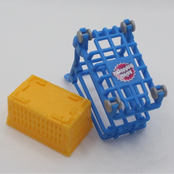 🍀 3/$15 Extra Mini Brands Blue Shopping Cart - Picture 4 of 4